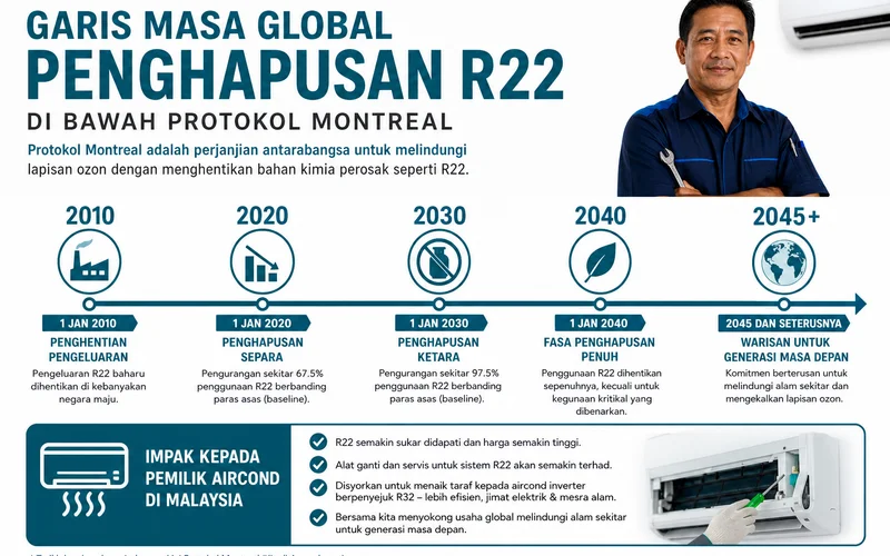 Pelan phase-out R22 global