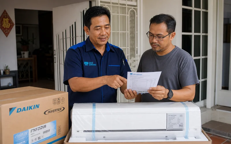 Penjelasan harga di tapak