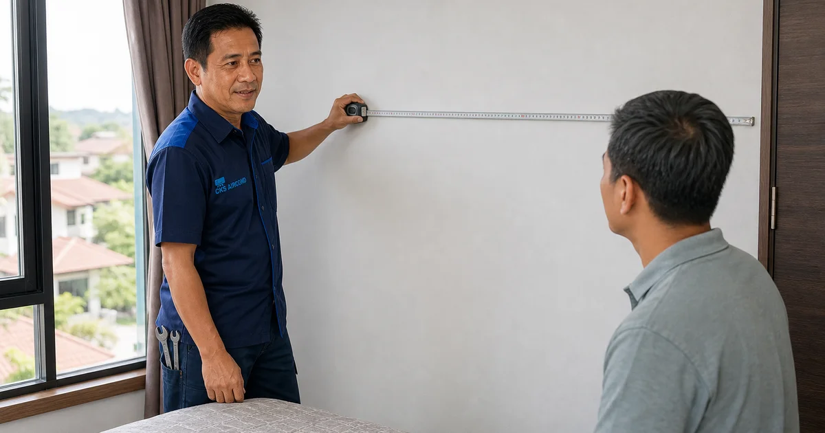 Konsultasi pemilihan saiz HP aircond untuk bilik